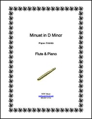 Minuet in D Minor P.O.D. cover Thumbnail